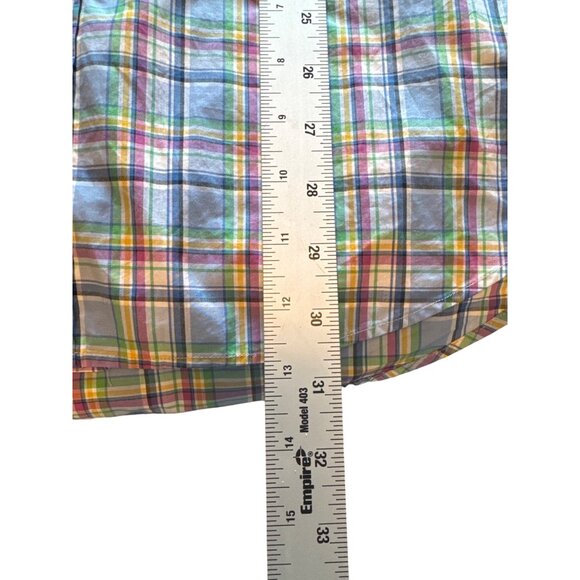 Ralph Lauren Mens Plaid Button-Down Shirt L Multicolor Cotton Long Sleeve - Picture 5 of 7